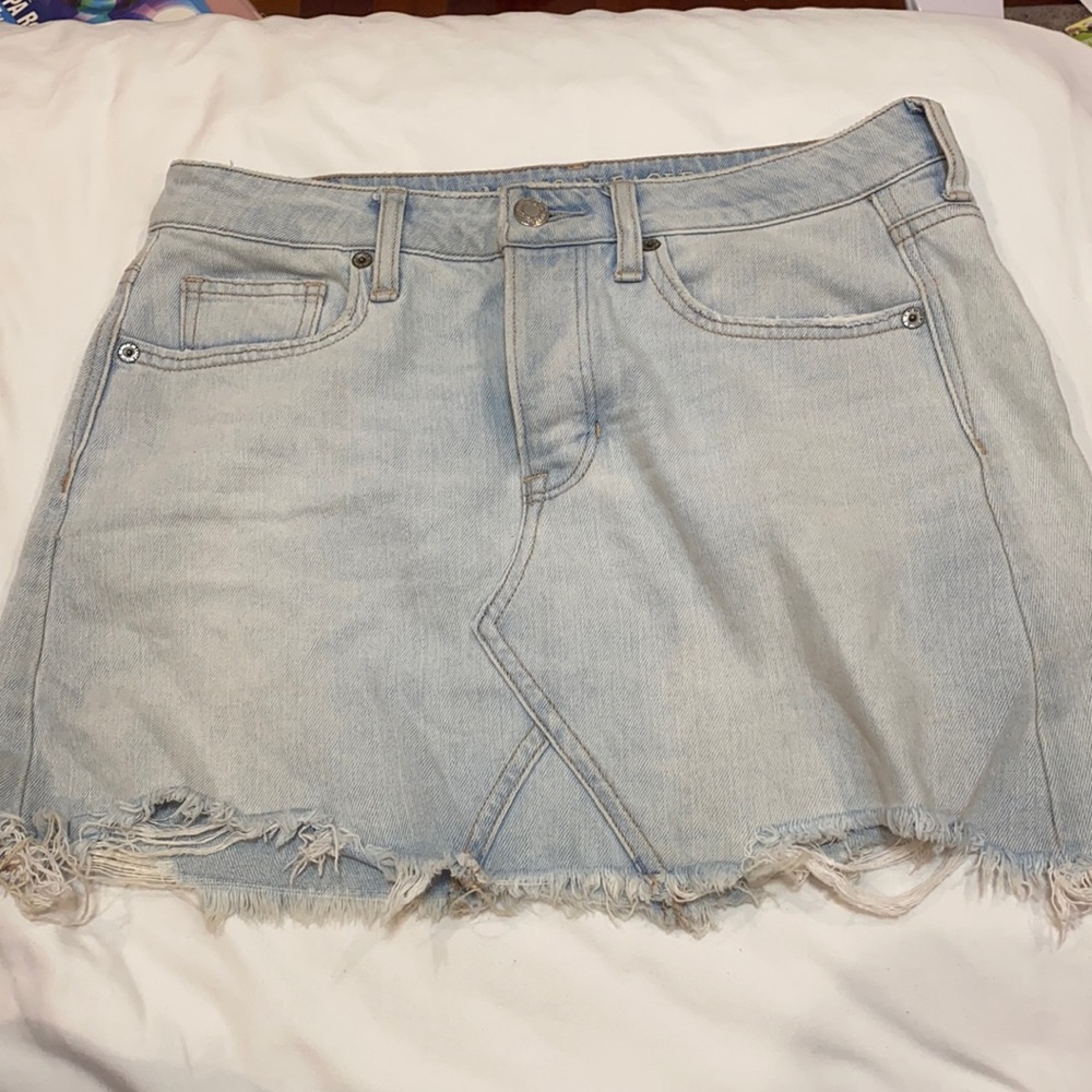 Denim skirt